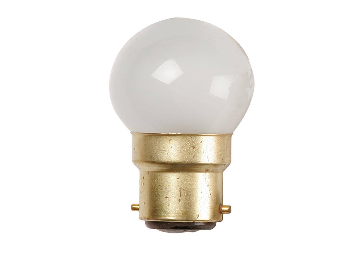 24V 12W LBC B22d Bus Bulb Clear R811 Ring
